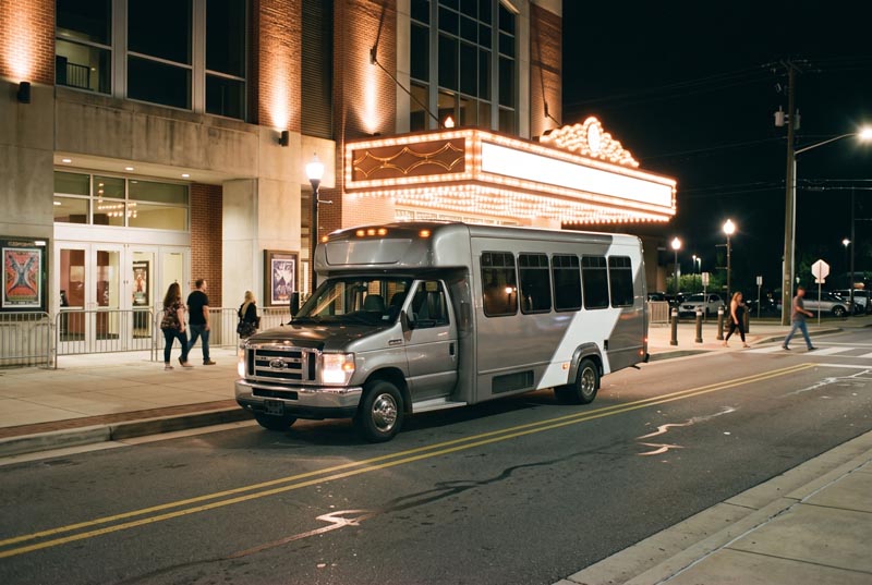 Concert and Event Minibus Rentals in Charlotte, NC