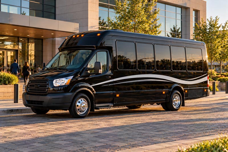 Corporate Shuttle Bus Services in Charlotte, NC
